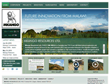 Tablet Screenshot of mkango.ca